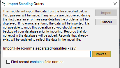 SSO_Import - Browse Highlight