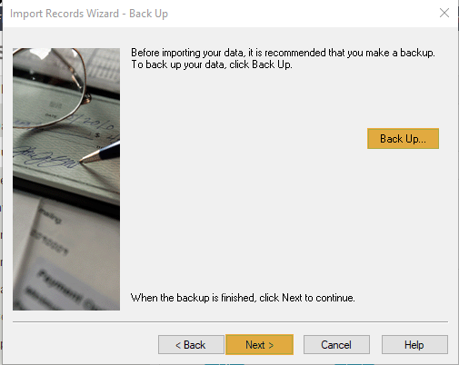 Sage 50 - Product Import Preimport Backup